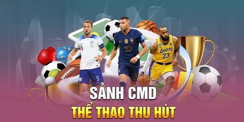 CMD là sảnh cược thể thao thu hút